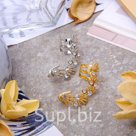 Серьга Каффа ладошки цвет МИКС