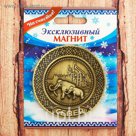 Тарелка-магнит «Север», 6.5 х 6.5 см