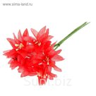 Декор для творчества "Лилия" (1 набор = 1 букет), в букете 6 цветков, МИКС