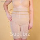Корсетные панталоны ONLITOP Beauty form (двойная утяжка живота), размер 50-52, цвет бежевый