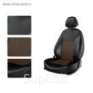 Авточехлы SUBARU Forester 4, с 2013 г., черно-коричневый