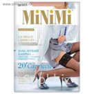 Чулки MiNiMi, Capriccio 20 (100/10), размер 1/2, nero