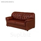 Диван "Ванкувер", натуральная кожа, коричневый
