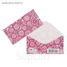 Конверт  для денег "Универсальный" малиновый рисунок