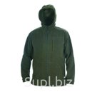 Куртка с капюшоном флис хаки размер 58 60 170