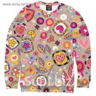 Свитшот мужской Love, размер 4XL 14F-236646
