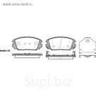 Колодки тормозные  REMSA 120402