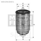 Фильтр топливный MANN PL250