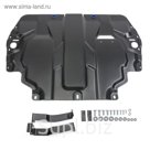 Защита картера и КПП Rival VW Golf 2004-2009 2009-2013, 111.5107.1