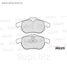 Тормозные колодки передние MILES E100169