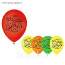 Шар воздушный "С Днём рождения",12", миньоны, набор 5 шт., МИКС