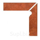 Плинтус ступени правый Roccia 841 rosso