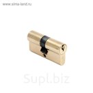 Цилиндровый механизм "АЛЛЮР" ZA 60 BP, цвет латунь