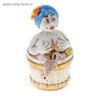 Сувенир Колокольчик "В Бане" Шамот