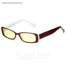 Очки компьютерные, premium AF008 красно-белый