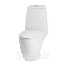 C538607SC Bliss L Унитаз-компакт с горизонтальным выходом с сиденьем микролифт