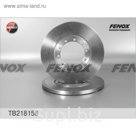 Диск тормозной задний Fenox TB218156