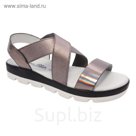 Туфли открытые для девочки, 12 пар в коробе 21-417A/12