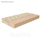 Матрас Flowers kid`s Беспружинный, размер 90х200 см, высота 10 см, бязь