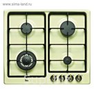 Варочная поверхность Teka EH 60 4G AI AL TR CI NAT BEIGE OB, газовая, 4 конфорки, бежевый