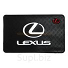 Держатель автомобильный коврик липкий резиновый с логотипом Lexus