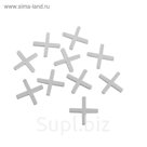 Крестики для кладки плитки TUNDRA basic, 3.0 мм, в упаковке 250 шт