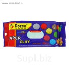 Масса для лепки - искусственная глина, 250 г, цвет зелёный