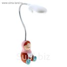 Светильник детский LED "Матрешка", красная