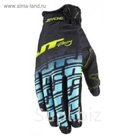 Перчатки JT Racing, LITE- ECHO BIC, черно/синий, размер S