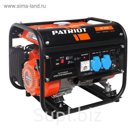 Генератор бензиновый PATRIOT GP 1510, 3л.с., 220В, 1.2кВт, 6л