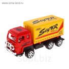 Грузовик инерционный "Рефрижератор", цвета МИКС