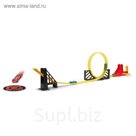 Игрушка Teamsterz "Трек-обжигающая скорость", мертвая петля, трамплин, пять машинок