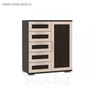 Комод "Латина", 898х452х1041 мм, ЛДСП, цвет венге