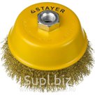 Щетка-крацовка для УШМ 125 мм, STAYER, PROFESSIONAL, 35125-125