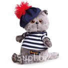 Мягкая игрушка BUDI BASA Ks25-010 Басик в тельняшке и берете 25 