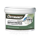 Шпатлевка акриловая Оптимист для подвижных швов для наружных и внутренних работ, 1,5кг