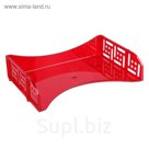 Лоток для бумаг горизонтальный с широкой загрузкой "Филд", тонированный темно-красный Вишня