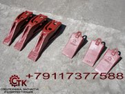 Зубья, коронки, адаптеры, бокорезы, защита ковшей экскаваторов и погрузчиков