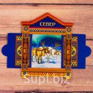 Магнит раздвижной в форме окошка "Север", 8,6 х 10,8 см