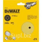Круг шлифовальный на липучке 150 мм, Р240, 25 шт. DeWalt DT3137