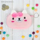 Кошелёк "Розовый котик" с бантиком