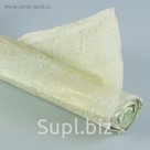 Бумага для декорирования "Эко люкс" позолоченная, жатая, мятная, 0,7 х 5 м