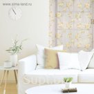 Тюль "Этель" Пионы, размер 250х270 см