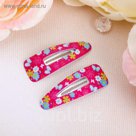 Невидимка для волос "Алания" набор 12 шт 4 см цветы