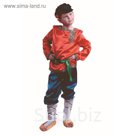 Карнавальный костюм "Ванюшка", текстиль,пояс микс р.40, рост 158 см