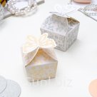 Коробочка подарочная под кольцо серьги Бабочка резная 5 5 5 цвет МИКС