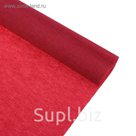 Бумага крепированная 50*250см, 32 г/м2, рубиновая, в рулоне