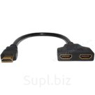 Разветвитель HDMI (сплиттер), 1 вход 2 выхода