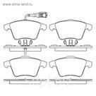 Колодки тормозные дисковые, комплект BREMBO P85082