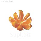 Стеклянный фартук закаленное стекло М1 "Апельсин", 600х800х4